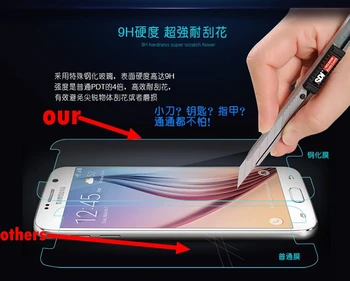 Hærdet glas screen protector FILM TIL Samsung Galaxy Core 2 II SM-G355H G355H G355 G355M G3559 B0511 GLAS sklo en mobil-sagen