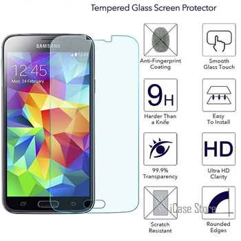 Hærdet Glas Skærm Protektor Til Samsung Galaxy J1 Mini J3 J5 J7 2016 A3 A5 S3 Neo S4 S5 S6 Grand Prime G531H Beskyttende Film