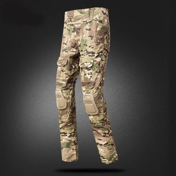 Hærens Taktiske Militære Uniform Airsoftsport Camouflage Kamp-Bevist Bukser eller Hurtige Angreb langærmet Skjorte Strike Kamp