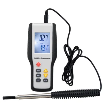 Høj Følsomhed Digitale Bærbare Wind Speed Meter HT-9829 Varme-Følsomme Termisk Anemometer Anemometro måleinstrument