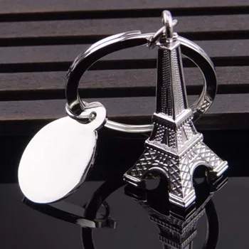 Høj kvalitet, 1 Stk Eiffeltårnet og Nøglering Til Nøgler, Souvenir-Paris Eiffel Nøglering nøglering nøglering Dekoration Nøglen