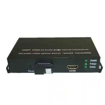 Høj Kvalitet 1080P HDMI Extender-Video-og Audio-signal via Fiber S/M, 20 km, SC fiber-port