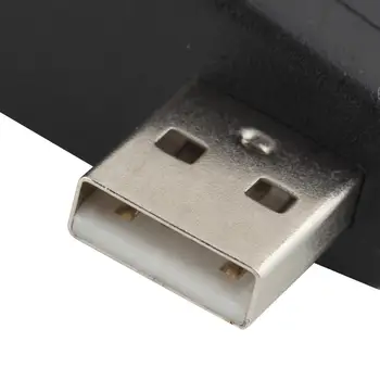 Høj Kvalitet 1stk Ret vinkel på 90 grader, USB 2.0 EN Mand Female adapter connecter til bærbar PC