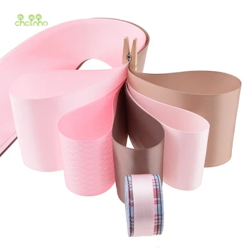 Høj kvalitet 34 Yard Mix Brun & Pink Bånd Sæt Til Diy Håndlavet Gave Håndværk Pakning hårpynt Bryllup Materialer Pakke