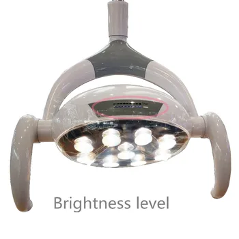 Høj Kvalitet 9 Lysdioder dental lampe med Sensor Mundtlig Lampe farve temperatur justerbar Dental Enhed Stol implantat kirurgi lampe