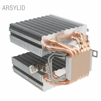 Høj kvalitet CPU køler 115X 2011,6 heatpipe dual-køletårn 9cm loftvifte,støtte Intel AMD
