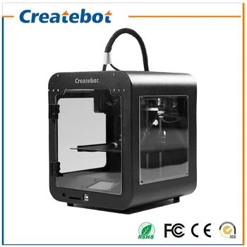 Høj Kvalitet CreatebotSuper mini 3D-Printer Touch Screen Enkelt ekstruder impresora 3d 85*80*94mm Udskrivning Størrelse 3D-Printeren Metal