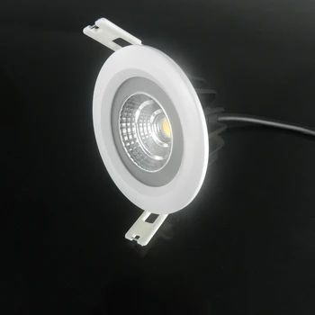 Høj Kvalitet Dæmpbar LED Forsænket Downlight 5W 7W 9W 12W COB LED Chip Loft lys Spot Lampe, Hvid/ Varm hvid