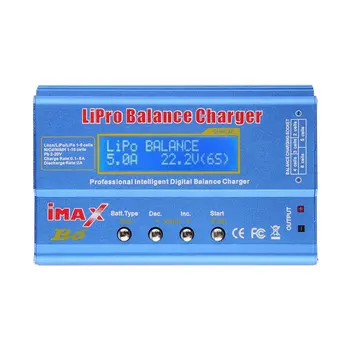 Høj Kvalitet iMAX B6 Lipo NiMh, Li-ion-Ni-Cd Batteri Balance Digital Oplader Udledningen 80W