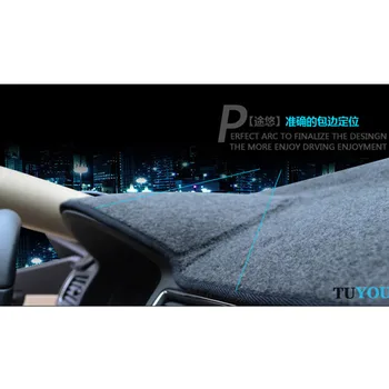 Høj kvalitet Konsol Undgå lys pad dashboard beskyttelse pad, Bil styling For 2012-Hyundai Elantra