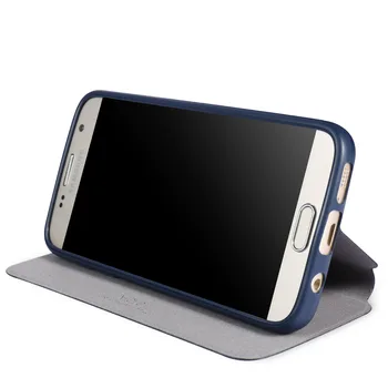 Høj Kvalitet, Luksus Fashion PU+TPU Læder Flip Mobiltelefon etui Til Samsung Galaxy S7 S7 kant
