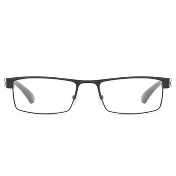 Høj Kvalitet Mænd Titanium legering Briller Ikke sfærisk full metal Coated linse læsning briller+1.0 +1.5 +2.0 +2.5 +3.0 +3.5+4.0