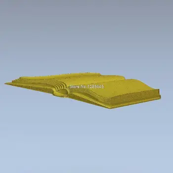 Høj kvalitet Ny 3D-model for cnc-3D-udskåret figur skulptur inde i STL fil Bog