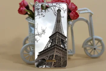 Høj Kvalitet Paiting diy sag for Explay Frisk /Eiffel Tower case Cover til Explay Frisk