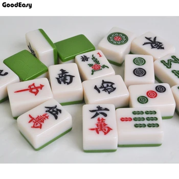 Høj Kvalitet Rejser Mahjong sæt Mahjong Spil Forside Spil Kinesisk Sjove Familie Tabel brætspil mahjong Melamin