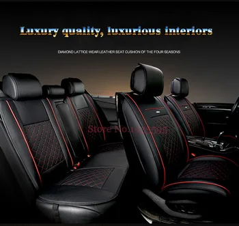 Høj kvalitet, specielle Læder sædebetræk Til Mitsubishi ASX Lancer SPORT EX Zinger FORTIS biludstyr bil-styling