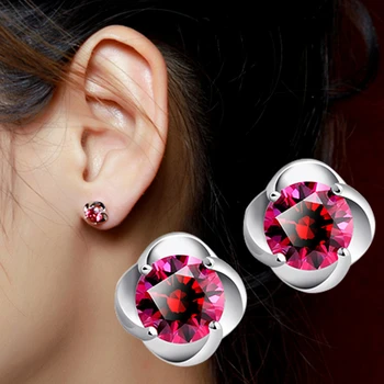Høj kvalitet stud øreringe stud Rhinestone øreringe til piger smukke fyrværkeri smykker enkel og æstetik (et par prisen)
