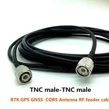 Høj kvalitet TNC connectorsTNC 5meters, Anvendes til RTK GNSS-antenne, CORS GPS-antenne, stik kabel RG58, ren kobber kabel
