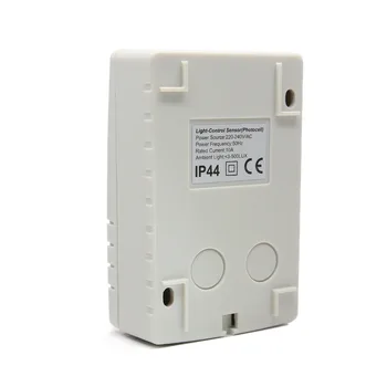 Høj kvalitet udendørs IP44 220VAC Lys kontrol Foto sensor tænder automatisk fotocelle skifte til lamper