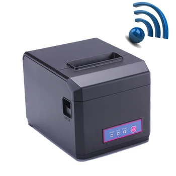 Høj Kvalitet Wifi LAN POS 80mm Termisk modtagelsen printer med automatisk afklipper og 300 mm/s print support 58 80 mm papir HS-E81ULW