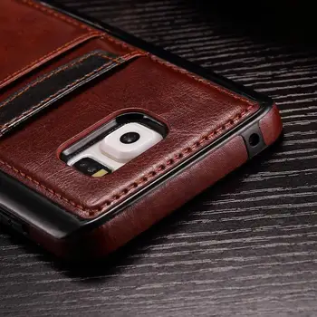 Høj Kvalitets Mobiltelefon etui Til Samsung Galaxy Note 5 N9200 Læder bagcover Note5 TPU Coque Ultra-tynde Bløde Tasker 1 Gratis Film
