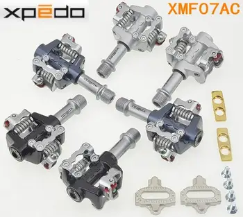 Høj Model Wellgo Xpedo XMF07AC MTB Mountainbike Clipless Pedaler Med Klamper SPD Kompatibel til ultra, XT / M780 lås slidbane