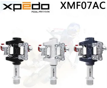 Høj Model Wellgo Xpedo XMF07AC MTB Mountainbike Clipless Pedaler Med Klamper SPD Kompatibel til ultra, XT / M780 lås slidbane