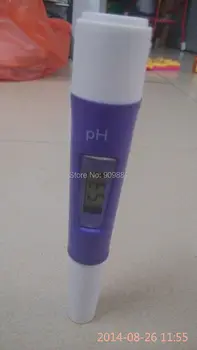 Høj Nøjagtighed +/-0.1 Pen Type Digital pH-Meter Vandtæt vandkvalitet Ph-Måling Lilla Farve Bærbar ph-Tester PH-037
