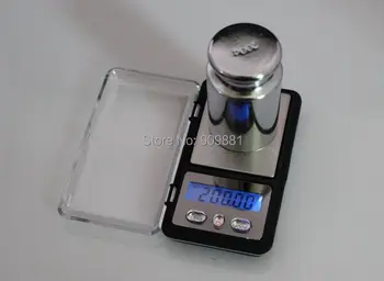 Høj Præcision 200g 0,01 g Elektroniske Vægte 200G*0.01 Mini Digital Professionel Skala Blå Baggrundsbelysning Balance Vægt ping