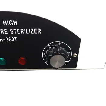 Høj Temperatur Sterilisator Til Negle Værktøjer - Varm Luft Desinfektion Med Aftagelig Rustfri Stål Tank