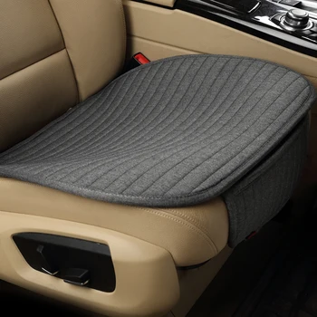 Hør Beige Grå Bil Sæde Cover Sæt universal Komfortable Auto Sæde Pude Dækker for Toyota Bil Protector Indvendigt Tilbehør