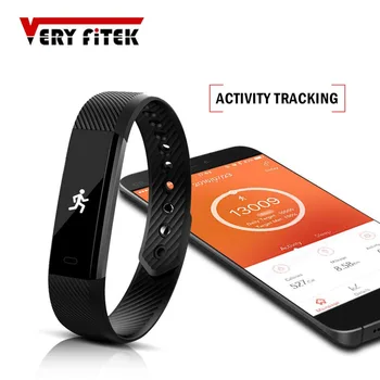 ID115 Smart Armbånd Fitness Tracker Smart Armbånd Skridttæller Bluetooth Smartband Vandtæt Sove Overvåge armbåndsur