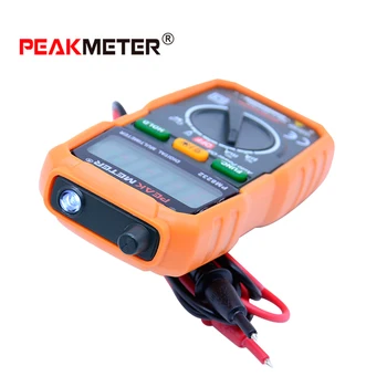 Ikke-Kontakt Mini Digital Multimeter PEAKMETER MS8232 DC-AC Spænding Strøm Tester Amperemeter Multitester