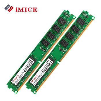 IMICE Desktop PC Ram DDR3 4GB( 2x2GB) 1600MHz 1333MHz PC3-10600S CL9 1,5 V Computerens Hukommelse ARM For Intel DIMM-Garanti