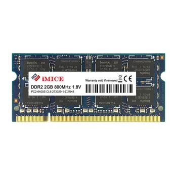 IMICE Laptop Ram DDR2 1GB 2GB 4GB 667 mhz PC2-5300S 800 mhz PC2-6400S 200-Pin-CL5 CL6 1,8 V 2Rx8 SO-DIMM-Hukommelse Garanti
