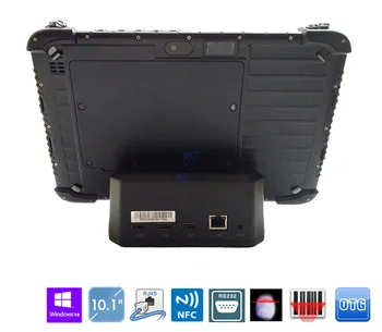 Industrielle Computer Militære K16H Robuste Windows 10 Tablet-PC med 4GB RAM, 64GB ROM IP67 Vandtæt 10.1