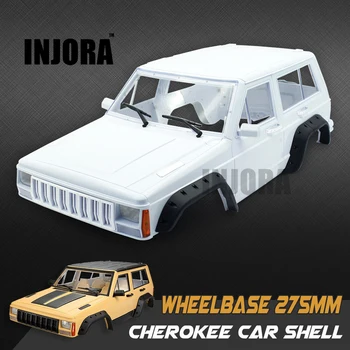 INJORA Hård Plast 275mm Akselafstand Cherokee Krop Bil Shell til 1/10 RC Rock Crawler RC4WD D90 TF2 MST