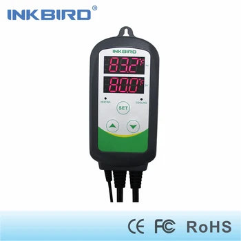 Inkbird ITC-308 Varme og Køling Dobbelt Relæ Temperatur Controller, Carboy, Fermenter, Drivhus, Terrarium Temp. Kontrol