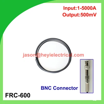 Input-5000A FRC-600 fleksibel rogowski spole med BNC-stik udgang 500mV split-core strømtransformer