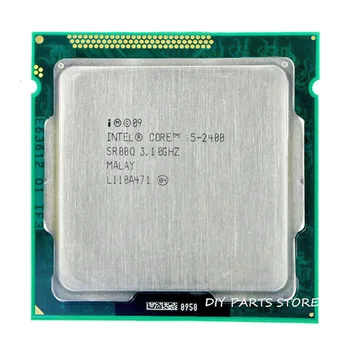 Intel Core i5-2400 i5-2400 3.1 GHz/ 6MB Socket 1155 CPU Processor, HD 2000-Understøttet hukommelse: DDR3-1066, DDR3-1333