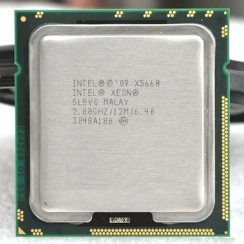 INTEL xeon X5660 INTEL X5660 CPU-Processor Med 2,8 GHz/ LGA1366 SCOKET 1366 server CPU S garanti 1 år