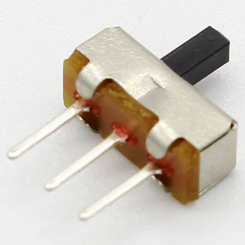 Interruptor on-off mini 1 Måde Band 2 Skub Kontakten printmontage SS12d00G4 # DSC0039