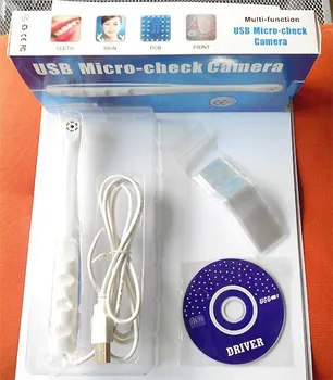 Intraoral Kamera-endoskop 6 led-lys USB-tilslut PC OTG linje connect android mobiltelefon, kamera , mundtlig hygient