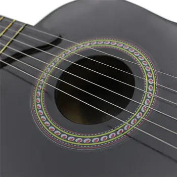 IRIN-Mini-23 Tommer Basswood Akustisk 12 Bånd 6 Strenge Guitar med Pick og Strygere for Børn / Begyndere