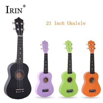 IRIN Professionel Mini-21 Tommer Ukelele Basswood 4 String Rosewood Gribebræt Ren Tone Ukulele Uke musikinstrument Børn Gave
