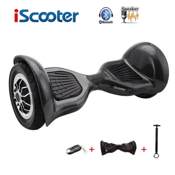 IScooter hoverboard 10 tommer Bluetooth-2 Hjul Selvstændig balancering af El-Scooter to Smarte Hjul gyroscooter 10