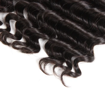 ISEE HÅR, Brazilian Løs Bølge Hår Væve Bundter Remy Human Hair Extension Naturlige Farve Gratis Fragt