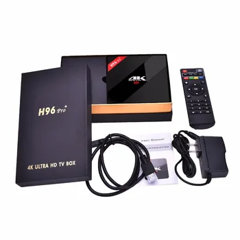 Italien IPTV H96Pro+ Android 7.1 IPTV BOKS 3/32G S912 Albanien fransk Tyskland Portugal IPTV EX-YU XXX 7000+VOD