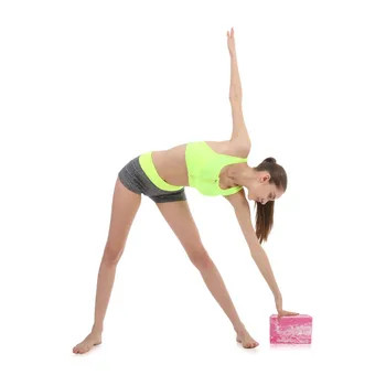 IVIM 2stk Yoga Blokke Balance Støtte EVA 3x6x9inch / 7.5x15x22.5cm Styrke, Fleksibilitet Fitness Motion Pilates Yoga Mursten