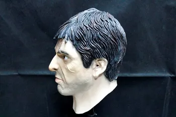 Ja ! ja! Fantastisk Realistisk Høj Kvalitet Latex Super Star Maske Fra Hollywood Scarface Al Pacino Maske